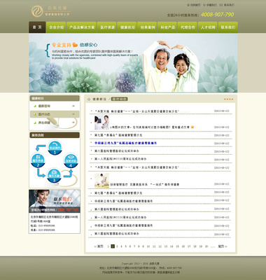北京启泰元康的网页设计
